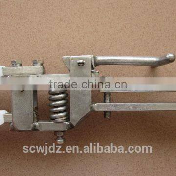 PCB production line gripper heavy duty rubber clamp