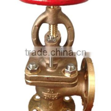 flange type globe valve