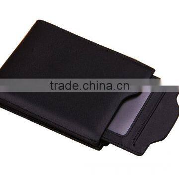 Custom Design Branded Man Genuine Cow Leather Wallet photo-5
