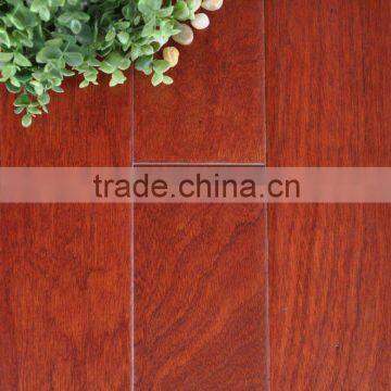 Engineered Sapele Handscraped hardwood timber floor
