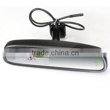 4.3inch TFT-LCD 1000cd/m2 Screen Mirror Monitor Interior Rear View Mirror 2-videos Input With OEM Bracket photo-4