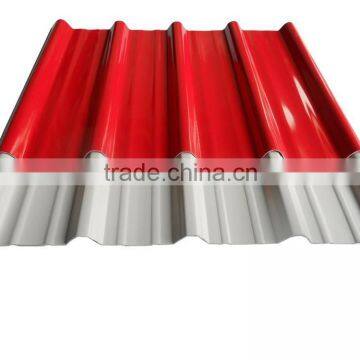 colored corrugated roof sheet with high corrosion resistant in stock