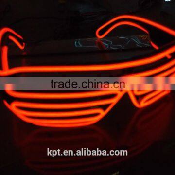 Multi-color Fashion Light up EL Wire Glasses for Concert Night Clubs Party