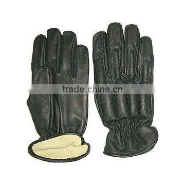 Leather Police Gloves