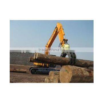 PC270LC-8 Excavator rotating log grapple / wood stone grab for sale