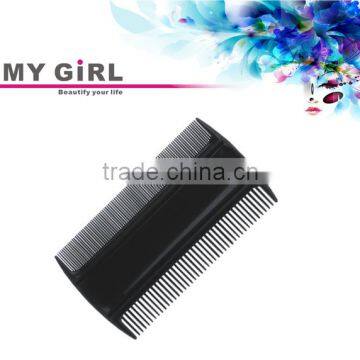 2016 My Girl wholesale common plastic comb no metal deluxe double side head nit lice comb