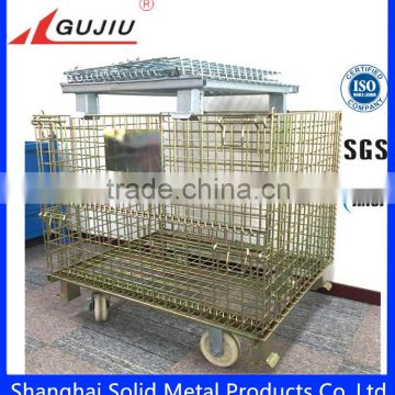 Stacable warehouse cage metal cage