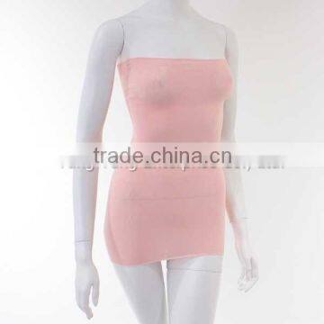 Taiwan Manufacturer Strapless Slinky Mini Dress