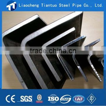 Hot Selling ! size steel angle hot rolled high quality types of angle iron