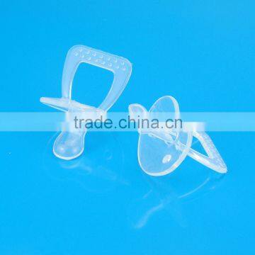 Heart shaped designed liquid silicone pacifier