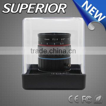 thermal cctv camera lens machine vision technology HD5mp 8mm f1.8 cctv camera lens