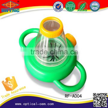 2 ways magnifying bug viewer cup toy magnifying glass