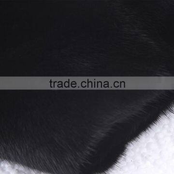 Sale Natural Black Mink Fur Coat With Factory Price photo-5