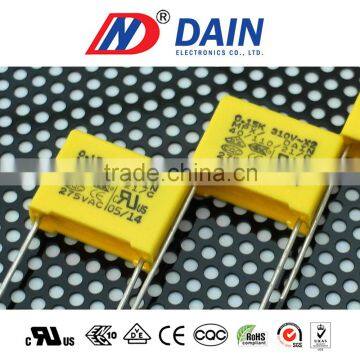 Safety regulation approval capacitor for used in 36v 5v ac power supply