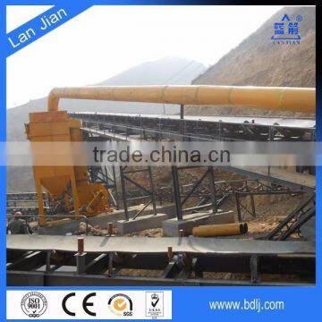 Hebei LanjianCE/SGS/ISO standard rubber steel cord conveyor belt for manure