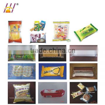 Multifunction pillow packing machinery for bread, biscuits, muffin, cake etc.