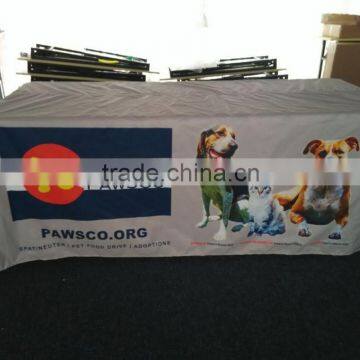 Polyester Tablecloth Painting Designs for Outdoor Display photo-2