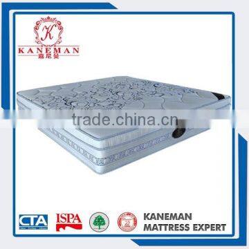 Vacuum compressed natural latex Bonnell spring mattress