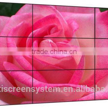 42 Inch 3x3 narrow bezel lcd video wall lcd monitor for live broadcast