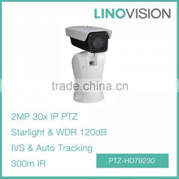 2MP IR Positioning System Full HD 30x Network Auto Track High-Speed Dome Camera