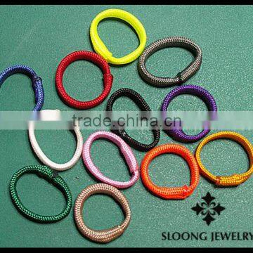 Simple Coreless Paracord Ring in Various American Ring Sizes