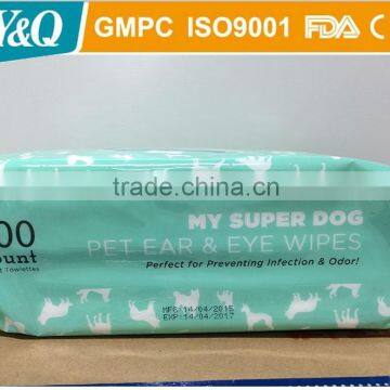 individual pet wipes and sterilize clean pet wet wipe