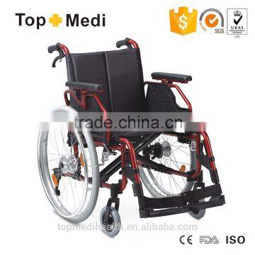 Drum brake quick release axle aluminum wheelchair for disabled and elder