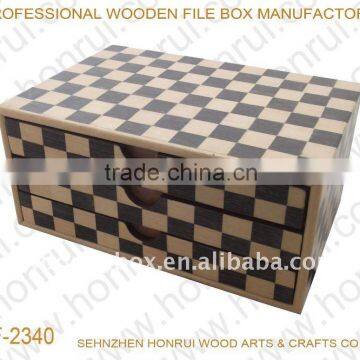 Wooden storage box