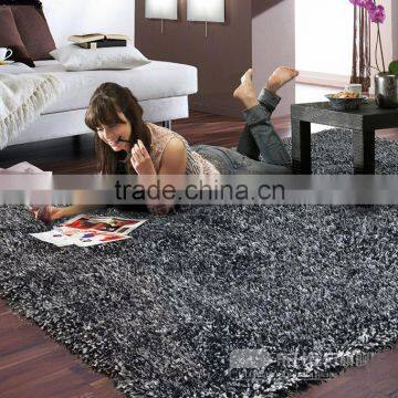 2016 Hot Sale Grey Black Shaggy Carpet Carpet Prices Mosque Carpet photo-2