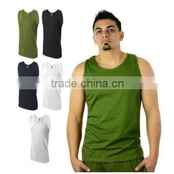 Tank Top for Men Gym Fitness Weight Lifting Cotton tank top