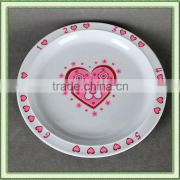 Children Round Melamine plate