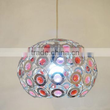 Crystal Ball Pendant Light Decorative Metal Pendant Hanging Lamp / Light