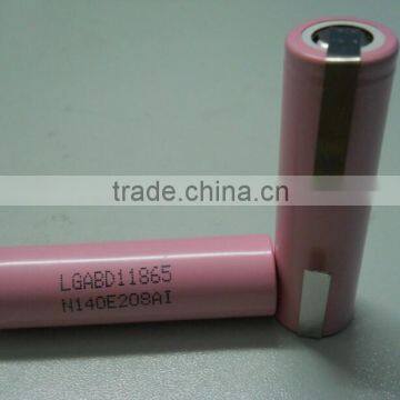 18650 battery lg d1 sdi icr18650d1 3000mah 3.7V battery cell with tabs