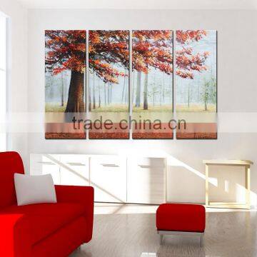 Abstract canvas oil painting art for living room