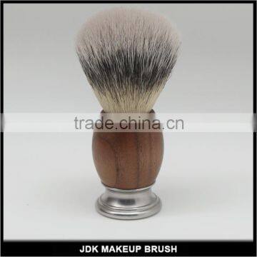 Handmade Synthetic Hair Wooden Handle Men Shaving Brush Beard Brush Shaving Stand photo-3