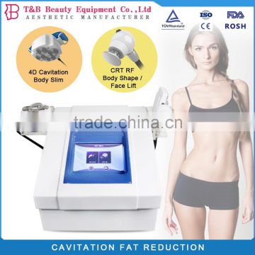 Bipolar Rf Ultrasonic Liposuction Cavitation New Arrival 4D Vacuum 500W Cavitation System Rf Lifting Machine