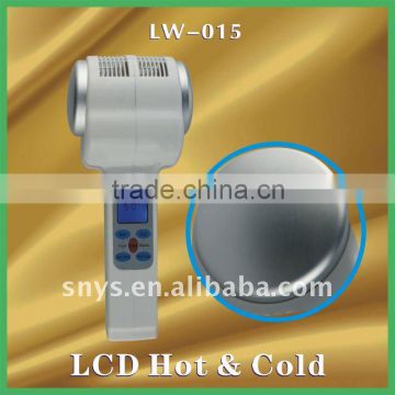 LCD Ultrasonic hot and cold hammer for facial beauty care instrument(LW-015)