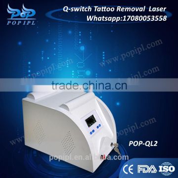 Q Switch Laser Machine ND.YAG Laser Tattoo Removal Machine Pigmented Lesions Treatment Ipl Factory Laser Q-switch Laser