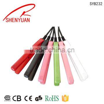 hot selling pro PTC heater hair straightener specialized in hot salon tools hair irons supplier to USA Brazil so on