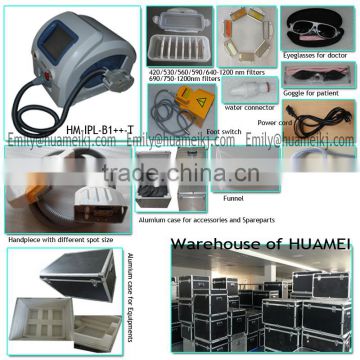 Factory price portable elight ipl rf IPL SHR&E-light hair removal equipment&machine price