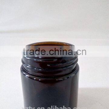 110 ml amber glass food srorage jars