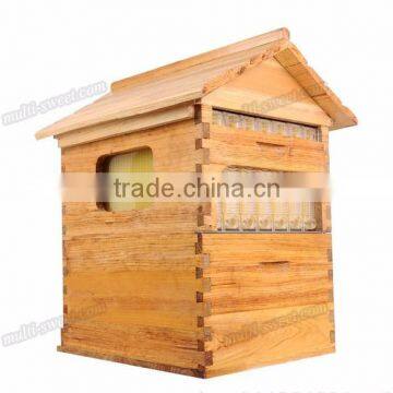 New stype flowing bee hive with 7pcs frames