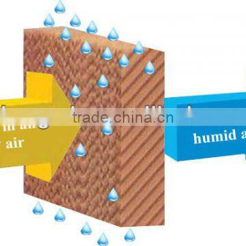 Air Cooling System Wet Curtain/Cooling Pad Wall Corrosion-Resistant