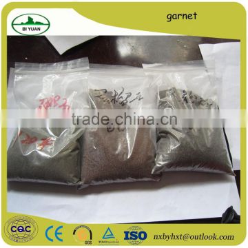 Chinese Garnet abrasive 1-2/2-4/4-6mm 16-325mesh for sale