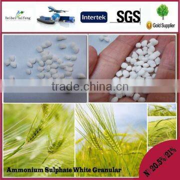 2015 hot sale N 20.5%min Ammonium sulphate manufacturer