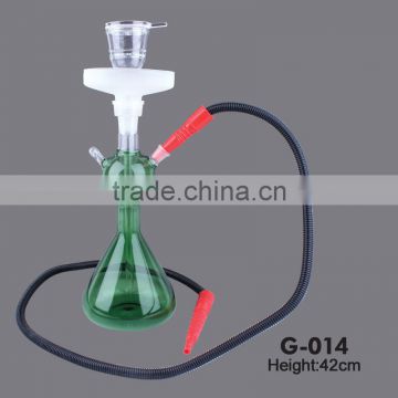 silicone hose green glass amy delux glass hookah shisha