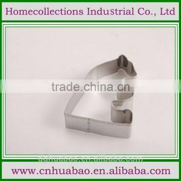 Custom Stainless Steel Cookie Cutters With Animal Dog Bear or Deer Shapes