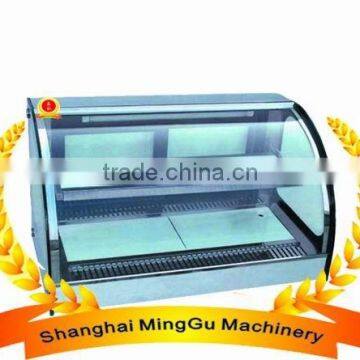 Warmer Showcase,Hot Food Showcase,glass Display Showcase