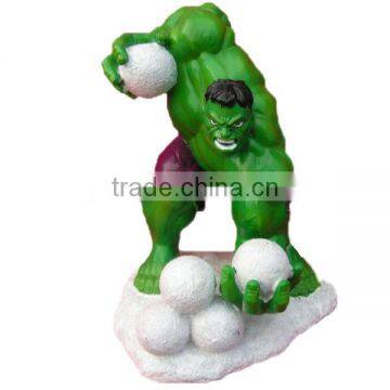 Customized Resin Hulk Toy Home Decoration