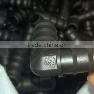 irrigation barbed elbow 16mm diameter